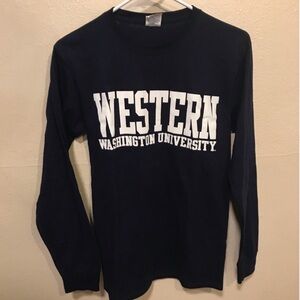 Western Washington University Long Sleeve Shirt Size Small
